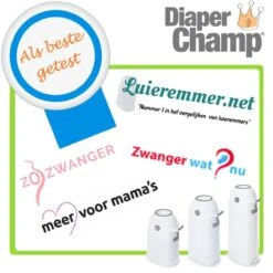 Luieremmer Medium Zilver - Middel - Zonder Navulling - Geschikt Voor Pampers En Huggies - Stoma -Bekend Babyproducten Winkel 1200x1200 1969