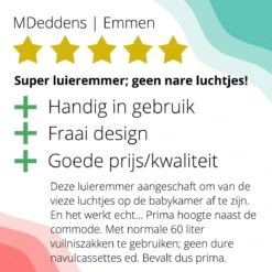 Luieremmer Medium Zilver - Middel - Zonder Navulling - Geschikt Voor Pampers En Huggies - Stoma -Bekend Babyproducten Winkel 1200x1200 1972