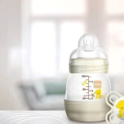 Mam Easy Anti Colic Zuigfles 130ml | Wit Met Fopspeen | Vanaf 0 Maanden | Ideale Drinkfles In Combinatie Met Borstvoeding -Bekend Babyproducten Winkel 1200x1200 2