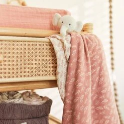 Jollein Badcape Meadow 75x75cm - Rosewood -Bekend Babyproducten Winkel 1200x1200 2007