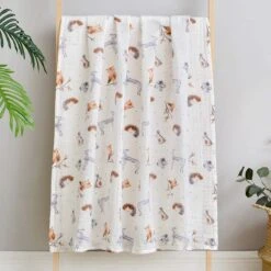 Hydrofiele Doek XL - 120x120 Cm - Inbakerdoek - Forest Animals - Swaddle Doek Groot - Hydrofiele Luier -Bekend Babyproducten Winkel 1200x1200 2034