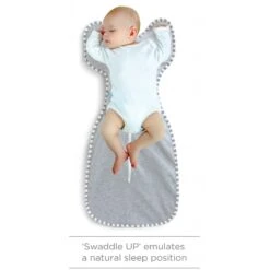 Love To Dream™ Babyslaapzak Swaddle Up™ - Inbakeren - Baby 0-3 Maanden - 3.5-6 Kg - All Season - Grijs -Bekend Babyproducten Winkel 1200x1200 2083