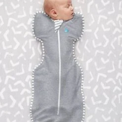 Love To Dream™ Babyslaapzak Swaddle Up™ - Inbakeren - Baby 0-3 Maanden - 3.5-6 Kg - All Season - Grijs -Bekend Babyproducten Winkel 1200x1200 2084