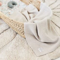 Jollein Baby Deken Wieg 75x100cm - Nougat -Bekend Babyproducten Winkel 1200x1200 2087