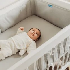 AeroSleep® Hoeslaken - Bed - 120 X 60 Cm - Stone -Bekend Babyproducten Winkel 1200x1200 2103