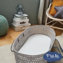 Bamboe Ovaal Matras - 72x32 Cm - Zacht Aanvoelend - Ideaal : Mozesmand, Kinderwagen En Wieg - Omkeerbaar - Afritsbare Hoes - EU-product -Bekend Babyproducten Winkel 1200x1200 2128