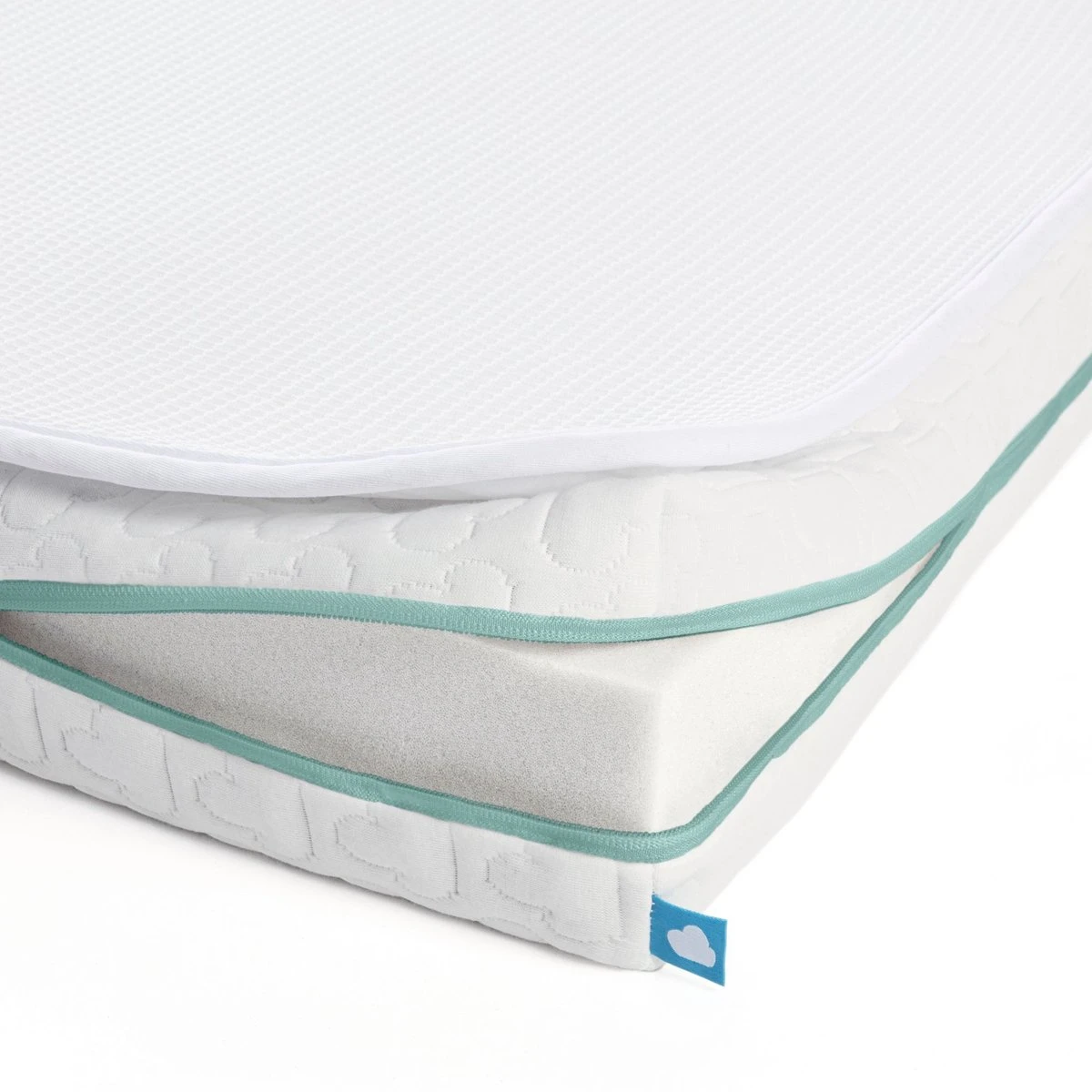 AeroSleep® ECOlution Pack 2-in-1 : Matras + 3D Matrasbeschermer - Bed - 150 X 70 Cm 7 AeroSleep® ECOlution Pack 2-in-1 : Matras + 3D Matrasbeschermer - Bed - 150 X 70 Cm - Afbeelding 5
