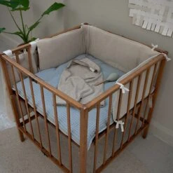 Koeka Boxbumper Vik - Zand 180x30cm -Bekend Babyproducten Winkel 1200x1200 2191