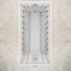 Fillikid Bedbumper 190 X 9 Cm Bedomrander Ledikant - Grijs Wit Stippen 19 Fillikid Bedbumper 190 X 9 Cm Bedomrander Ledikant - Grijs Wit Stippen -Bekend Babyproducten Winkel 1200x1200 2203