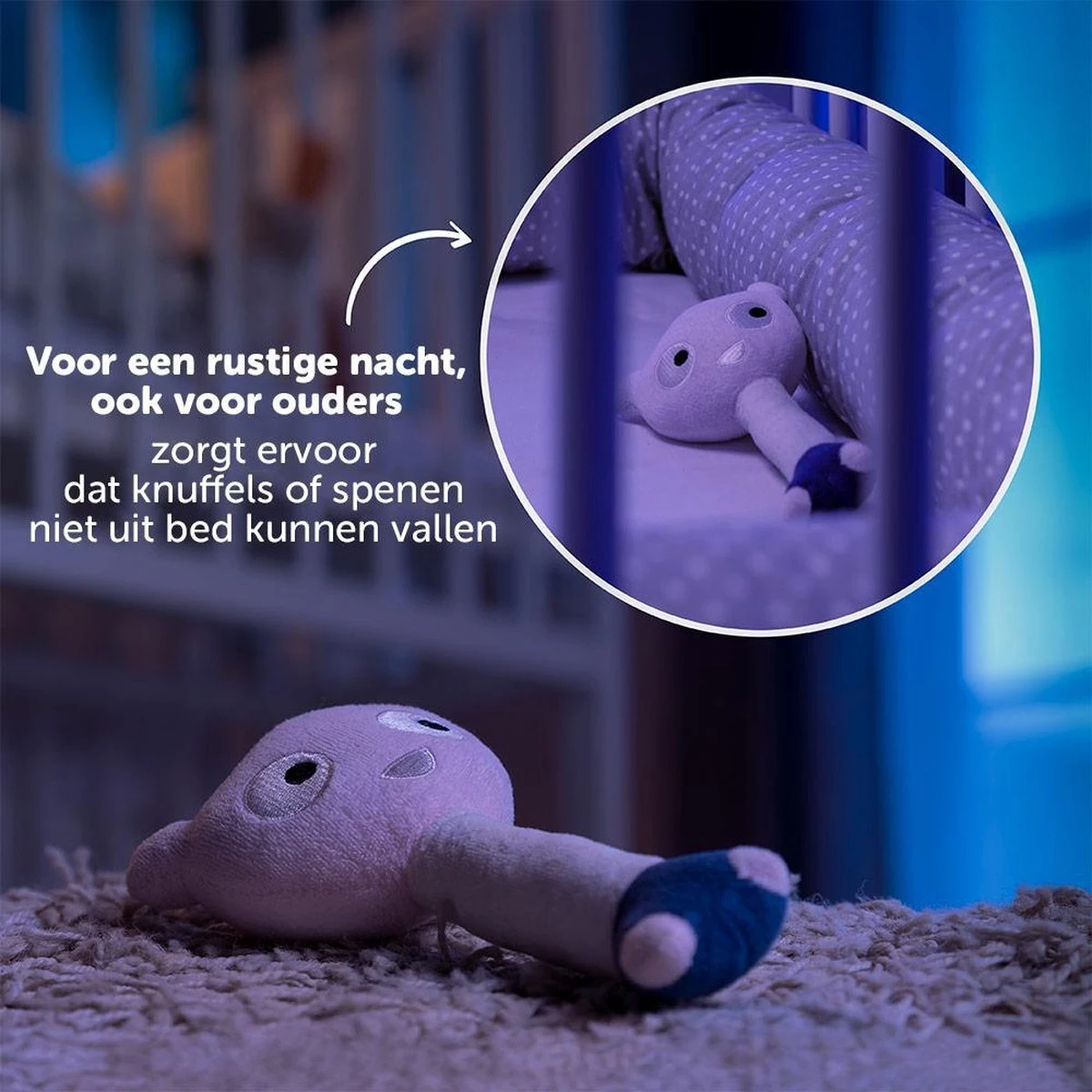 Fillikid Bedbumper 190 X 9 Cm Bedomrander Ledikant - Grijs Wit Stippen 17 Fillikid Bedbumper 190 X 9 Cm Bedomrander Ledikant - Grijs Wit Stippen - Afbeelding 15