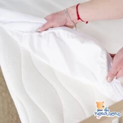 Baby Matrasbeschermer 70x140 Cm - Waterdicht - 100% Katoenen Badstof - Anti-Huisstofmijt - OekoTex® -Bekend Babyproducten Winkel 1200x1200 2235
