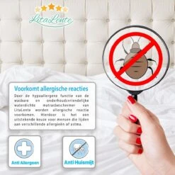 2x LitaLente Matrasbeschermer Waterdicht Babybedje 60x120 Cm - Ledikant Molton 60x120 - Baby Matrasbeschermer 60x120cm - Waterdicht En Ademend Huismijtwerend Matrasvernieuwer Matrashoes - Hoeslakenbadstof - Antibacteriëel - Rondom Elastiek -Bekend Babyproducten Winkel 1200x1200 2254
