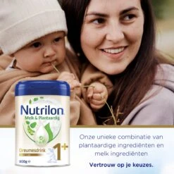 Nutrilon Melk & Plantaardig 1+ - Dreumesdrink Vanaf 12 Maanden - 800 Gram -Bekend Babyproducten Winkel 1200x1200 231