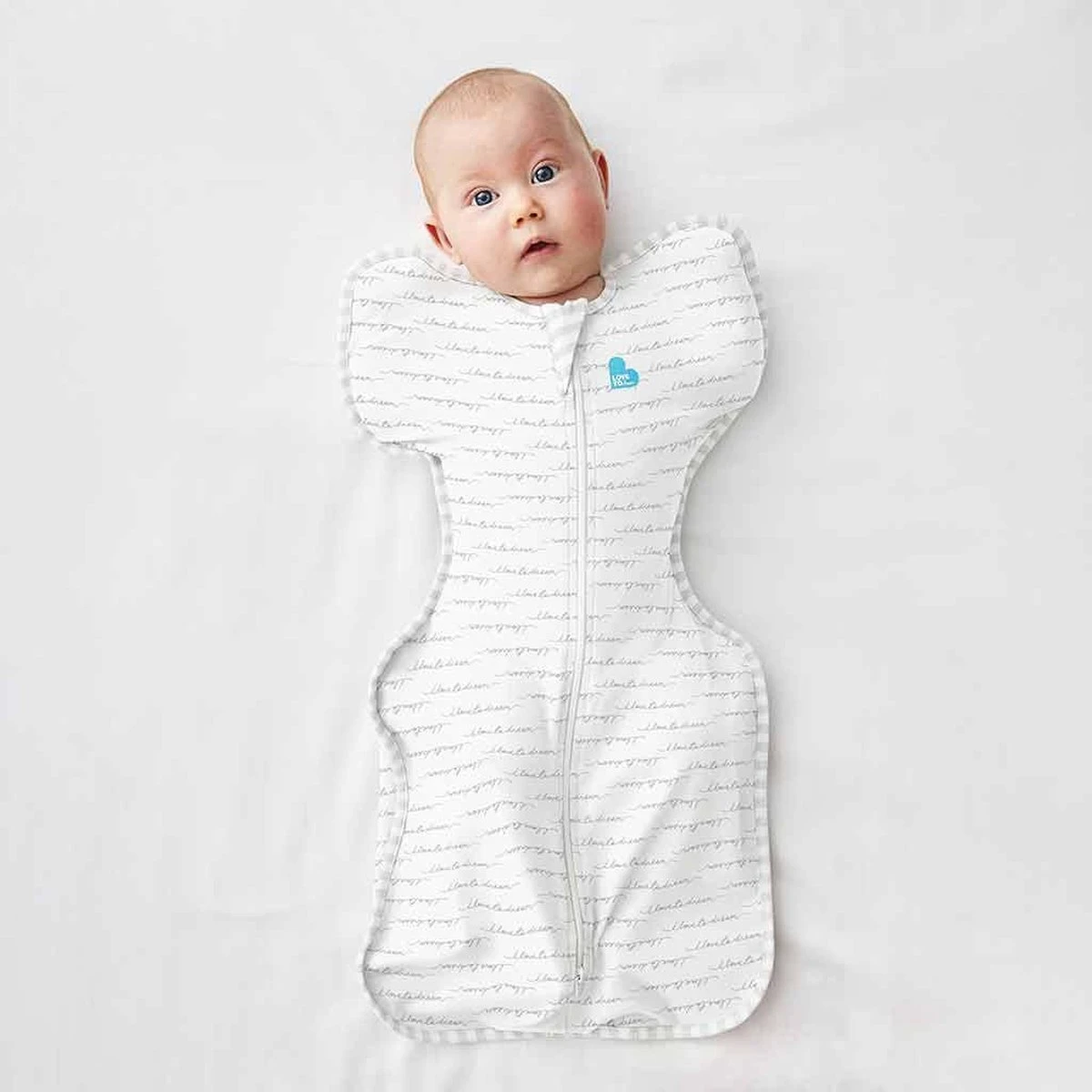 Love To Dream™ Babyslaapzak Swaddle Up™ - Inbakeren - Baby 0-3 Maanden - 3.5-6 Kg - All Season - Wit 6 Love To Dream™ Babyslaapzak Swaddle Up™ - Inbakeren - Baby 0-3 Maanden - 3.5-6 Kg - All Season - Wit - Afbeelding 4