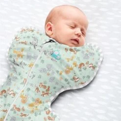 Love To Dream™ Babyslaapzak Swaddle Up™ - Inbakeren - Baby 0-3 Maanden - 3.5-6 Kg - All Season - Safari -Bekend Babyproducten Winkel 1200x1200 2335