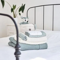 Jollein Baby Laken Wieg 75x100cm Love You - Nougat -Bekend Babyproducten Winkel 1200x1200 2361