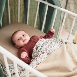 Jollein Baby Laken Ledikant 120x150cm Bloom -Bekend Babyproducten Winkel 1200x1200 2372