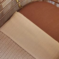 Meyco Uni Wieglaken 2-pack - Camel/warm Sand - 75x100 Cm -Bekend Babyproducten Winkel 1200x1200 2376