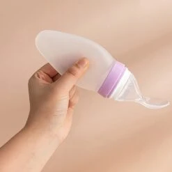 Baby Knijpfles - Baby Knijpfles Met Lepel - 90ml - Blauw - Feeding Spoon - Flesje Met Lepel - Knijpfles - Silicone - Babyfles - Roze -Bekend Babyproducten Winkel 1200x1200 26