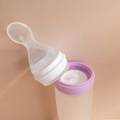 Baby Knijpfles - Baby Knijpfles Met Lepel - 90ml - Blauw - Feeding Spoon - Flesje Met Lepel - Knijpfles - Silicone - Babyfles - Roze -Bekend Babyproducten Winkel 1200x1200 28