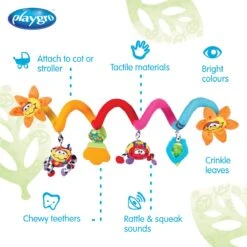 Playgro Boxspiraal Amazing Garden Twirly Whirly - Kinderwagen Speeltje - Activiteitenspiraal -Bekend Babyproducten Winkel 1200x1200 314