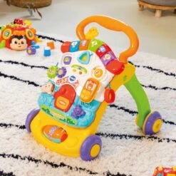 VTech 2 In 1 Baby Walker - Educatief Babyspeelgoed - Loopwagen Met Licht -Bekend Babyproducten Winkel 1200x1200 370