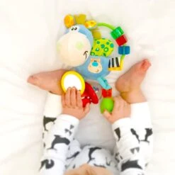 Playgro Clip Clop Rammelaar - Blauw - Activiteitenspeeltje - Kraamkado -Bekend Babyproducten Winkel 1200x1200 494