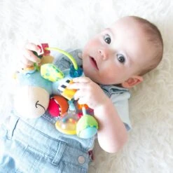 Playgro Clip Clop Rammelaar - Blauw - Activiteitenspeeltje - Kraamkado -Bekend Babyproducten Winkel 1200x1200 500