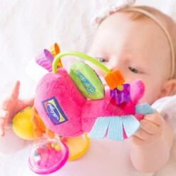 Playgro Clip Clop Rammelaar - Roze - Activiteitenspeeltje - Kraamkado -Bekend Babyproducten Winkel 1200x1200 502