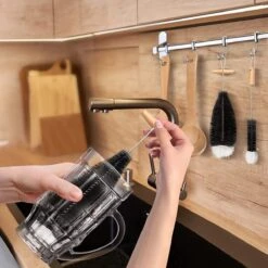 Merkloos Flessenborstel 2-pack Geschikt Voor Sodastream Flessen – Vaatwasbestendig Flessenreiniger Schoonmaakborstel - Flessenrager Flesborstel Borstel -Bekend Babyproducten Winkel 1200x1200 56