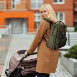 Brisby Slijtvaste Luiertas – Verzorgingstas – Met Buggymontage - Groen -Bekend Babyproducten Winkel 1200x1200 607