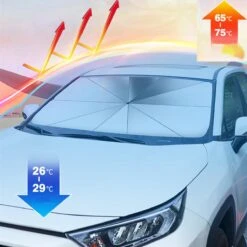 EXTRA GROOT Zonnescherm / Autoparaplu - Binnenkant Voorruit Auto - Opvouwbaar - Hitte En UV Bescherming 148X86cm 21 EXTRA GROOT Zonnescherm / Autoparaplu - Binnenkant Voorruit Auto - Opvouwbaar - Hitte En UV Bescherming 148X86cm -Bekend Babyproducten Winkel 1200x1200 613