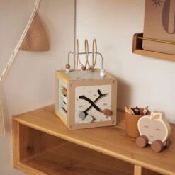 Jollein Houten Activiteitenkubus 15x15x15cm - Farm -Bekend Babyproducten Winkel 1200x1200 619