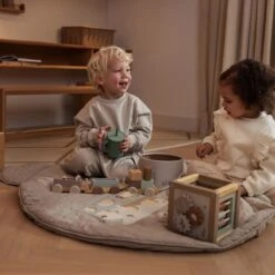 Jollein Houten Activiteitenkubus 15x15x15cm - Farm -Bekend Babyproducten Winkel 1200x1200 620