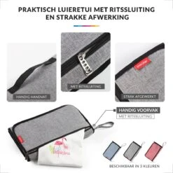 Baby Verschoonmatje Met Luieretui Voor Onderweg - Verschoningsmatje Opvouwbaar - Verzorgingsmatje - Roze -Bekend Babyproducten Winkel 1200x1200 622