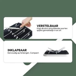 STACK Flessen Droogrek Met Flessenborstel | Zwart - Geschikt Voor Flessen En Doppen - Droogrek Voor Flessen - Baby Flessenrek - Afdruiprek Baby - Drying Rack - Babyfles Droogrek - Afdruiprek Fles Met Lekbak - Afdruiprek - Babyflessen - Flessenrek -Bekend Babyproducten Winkel 1200x1200 68