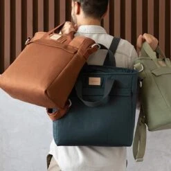 Nobodinoz Baby On The Go Luiertas Rugzak Carbon Blue -Bekend Babyproducten Winkel 1200x1200 684