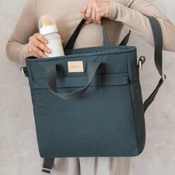 Nobodinoz Baby On The Go Luiertas Rugzak Carbon Blue -Bekend Babyproducten Winkel 1200x1200 686