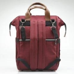 Periwinkle - Luiertassen - Waterproof Baby Verzorgingstas - Baby Rugzak - Luiertas - Verzorgingstas - Linnen - Bordeaux -Bekend Babyproducten Winkel 1200x1200 705