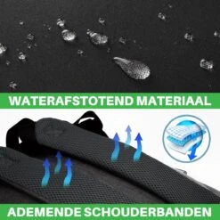 Brisby Slijtvaste Luiertas – Verzorgingstas – Met Buggymontage - Zwart -Bekend Babyproducten Winkel 1200x1200 725