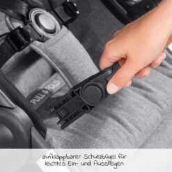 Hauck UpTown Buggy - Met één Hand Opvouwbaar - Grijs -Bekend Babyproducten Winkel 1200x1200 770