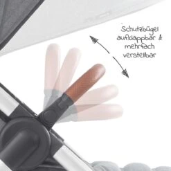 Hauck UpTown Buggy - Met één Hand Opvouwbaar - Grijs -Bekend Babyproducten Winkel 1200x1200 775