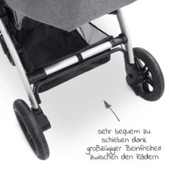 Hauck UpTown Buggy - Met één Hand Opvouwbaar - Grijs -Bekend Babyproducten Winkel 1200x1200 776