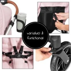 Hauck UpTown Buggy - Met één Hand Opvouwbaar - Roze -Bekend Babyproducten Winkel 1200x1200 795