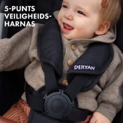 Deryan Luxe XP Buggy XL - Compact Lichtgewicht - Zwart - Aluminium Frame -Bekend Babyproducten Winkel 1200x1200 799