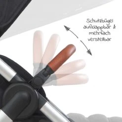 Hauck UpTown Buggy - Met één Hand Opvouwbaar - Zwart -Bekend Babyproducten Winkel 1200x1200 808