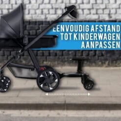 Merkloos Universeel Meerijdplankje Voor Kinderwagen – Inclusief Zitje – Verstelbaar Buggy Board -Bekend Babyproducten Winkel 1200x1200 847