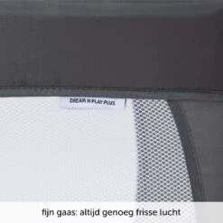 Hauck Dream N Play Plus Campingbedje Set - Met Matras En Muggennet - Grijs -Bekend Babyproducten Winkel 1200x1200 962