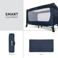 Hauck Dream N Play Plus Campingbedje - Navy -Bekend Babyproducten Winkel 1200x1200 969