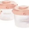 BEABA Set Van 6 Eerste Leeftijd Clip 60ml / 120ml (assorti Roze) -Bekend Babyproducten Winkel 1200x334
